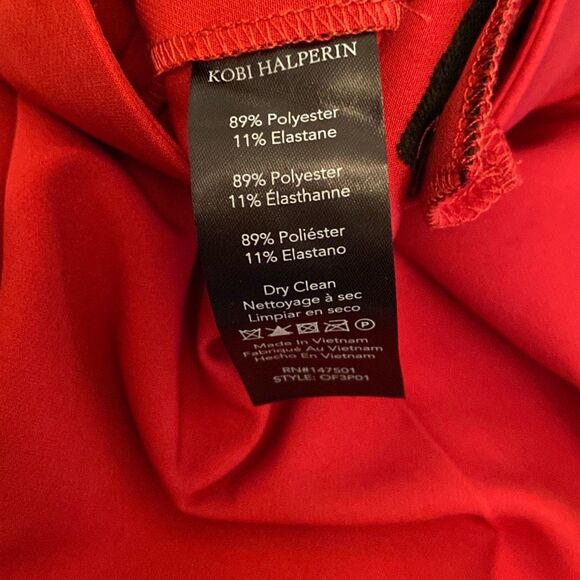 KOBI HALPERIN Alessandra Flat Front Ankle Length Dress Pant Sz 8 - Picture 11 of 11